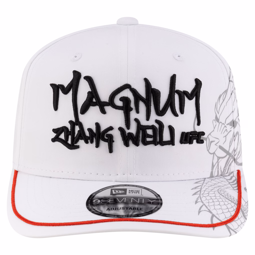 Zhang Weili New Era 9SEVENTY Stretch Snap Cap - White - Adult