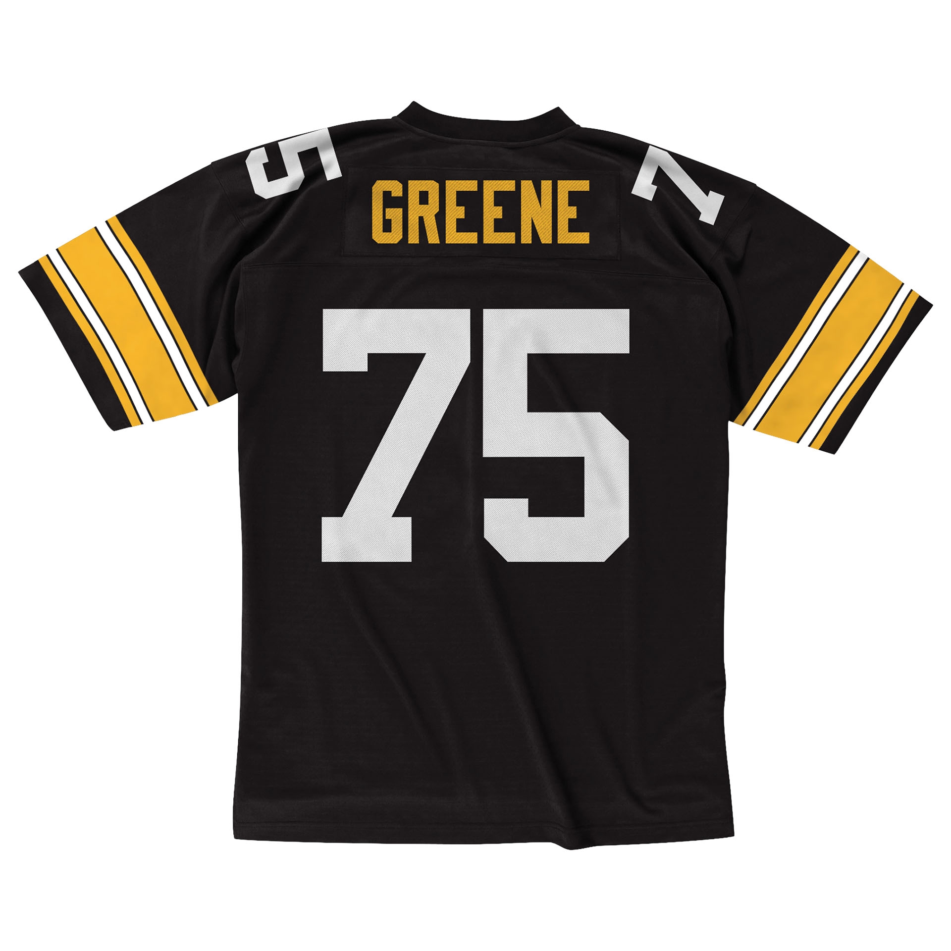 Mean Joe' Greene #75 Pittsburgh Steelers 1976 Legacy Throwback NFL Jersey Black