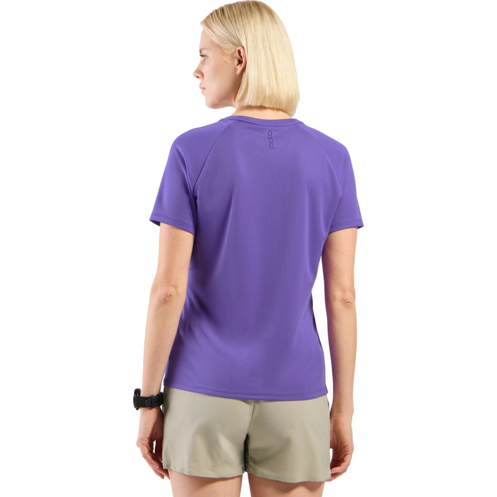 Odlo Essentials TMOT Print Running T-Shirt Women - afterparty