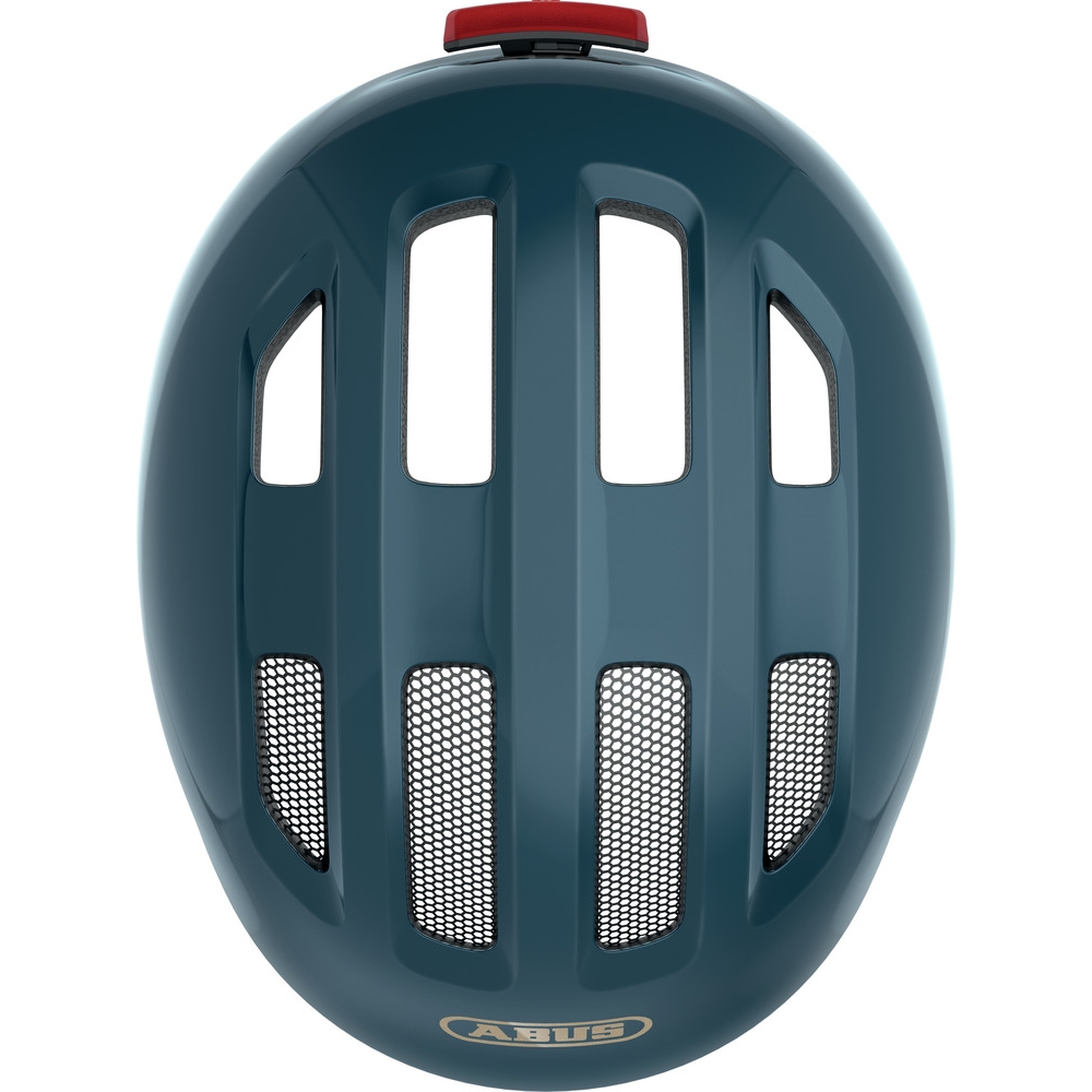 ABUS Smiley 3.0 ACE LED Kids Helmet - royal blue