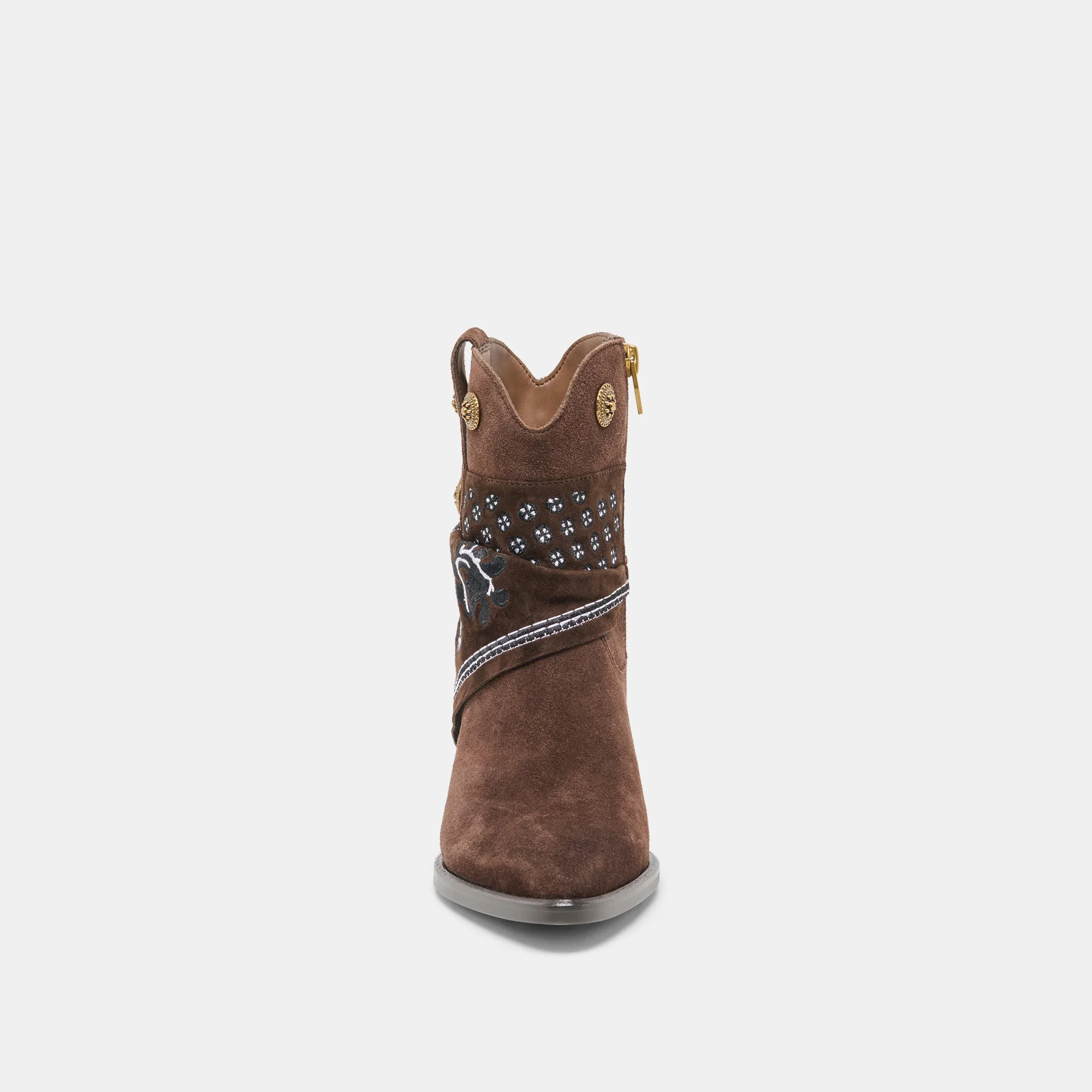 MEKALA BOOTS DK BROWN SUEDE