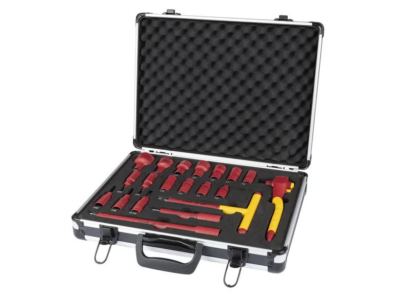 PARKSIDE® Jeu de clés à douilles ou Jeu de clés à fourche à une bouche, 20 pièces