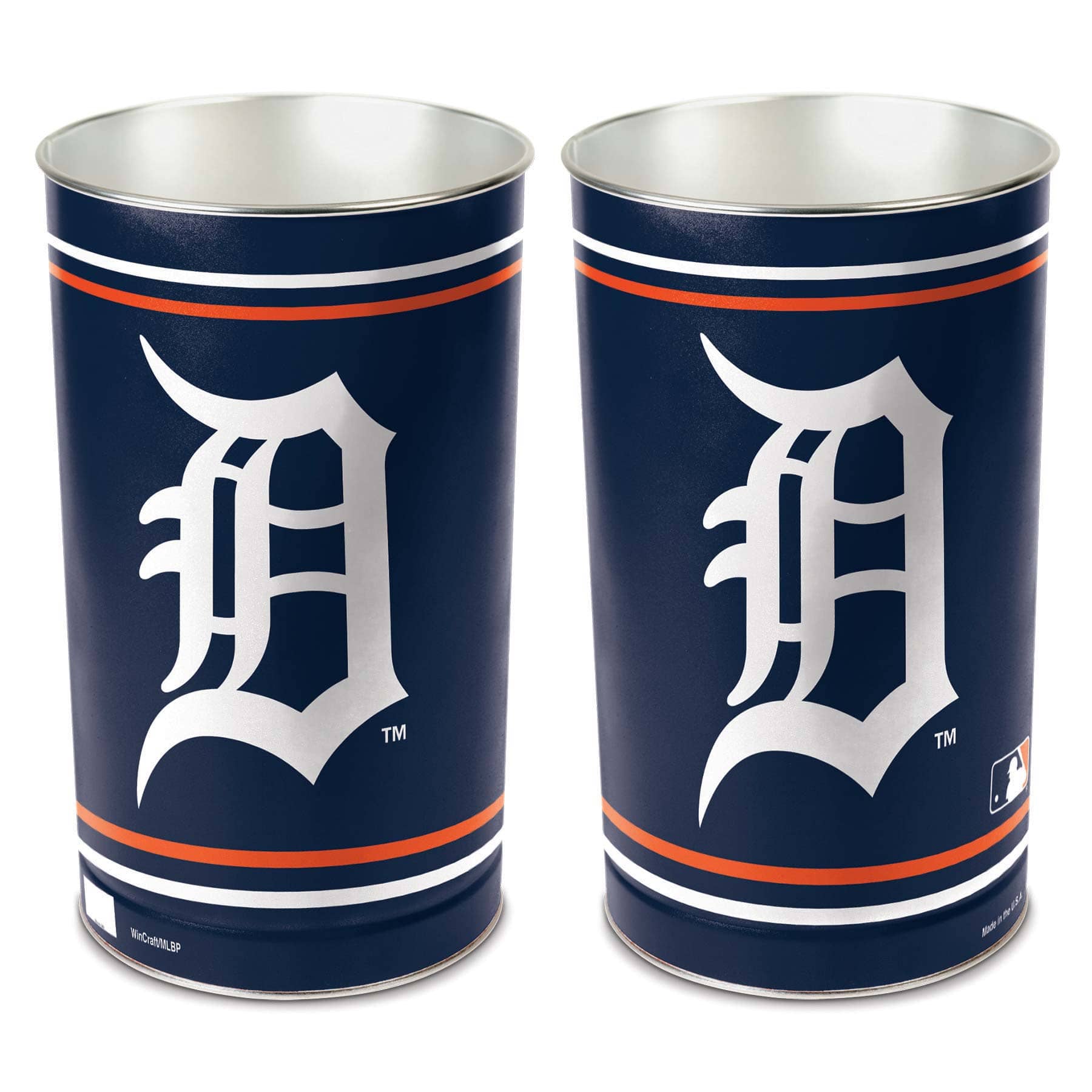 Detroit Tigers Baseball MLB Wastebasket