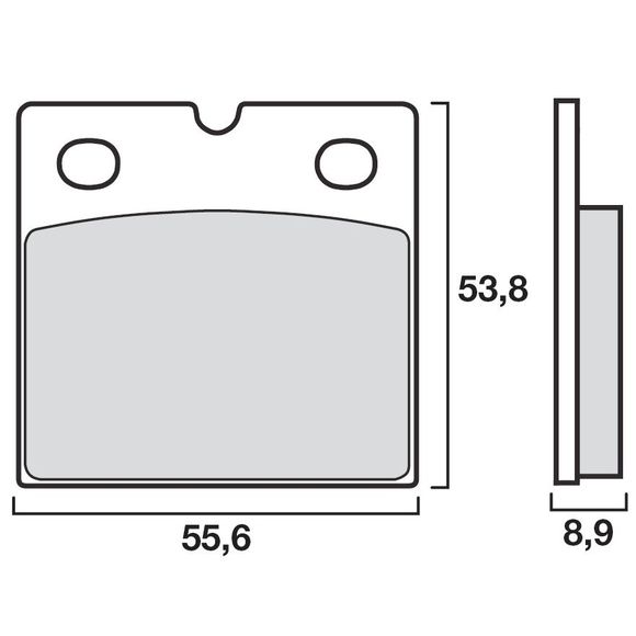 Brembo Sinter Sintered Metal brake pads front/rear (depending on model)Ref: 07BB14SP