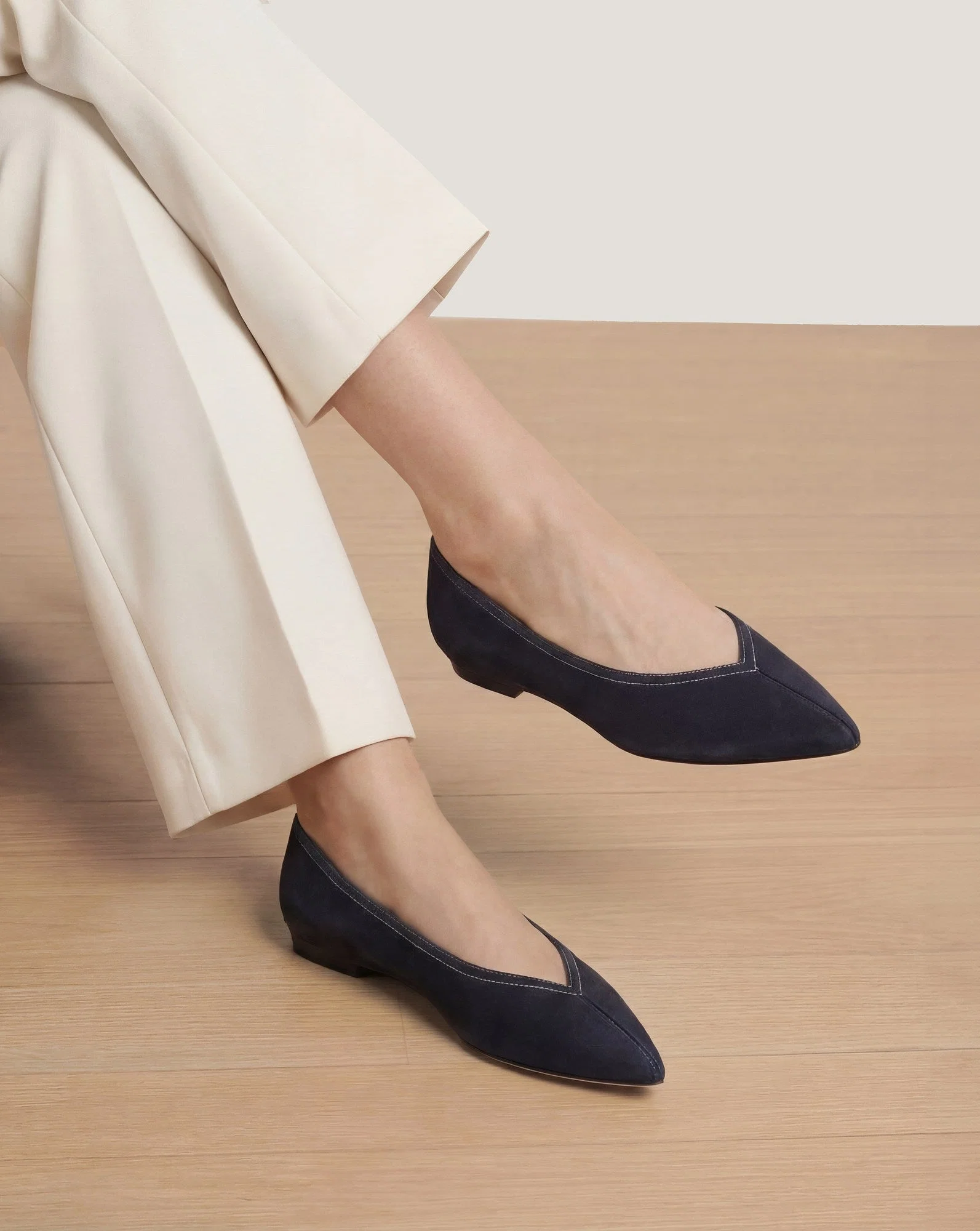 Bancroft Suede Flat