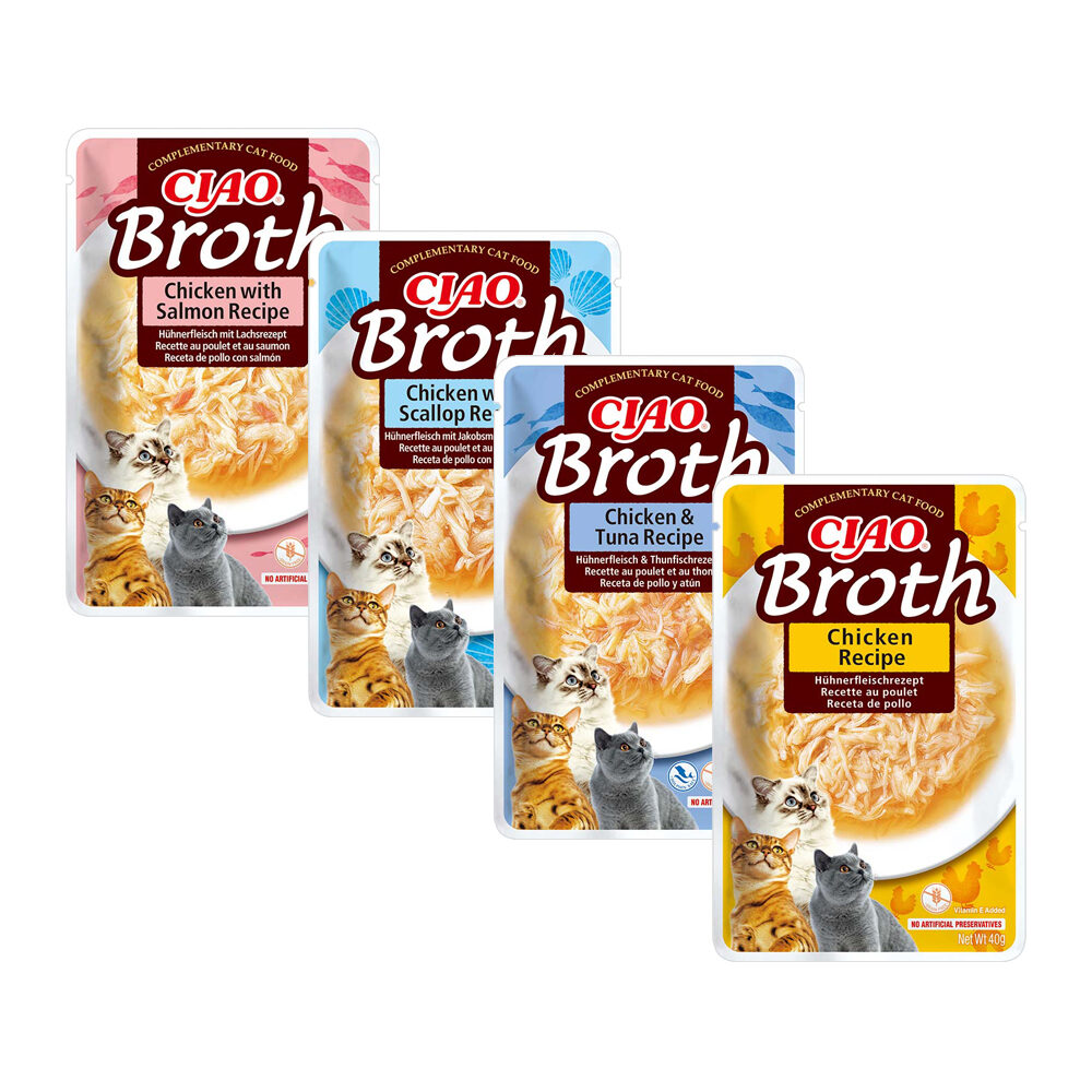 Inaba Churu Broth - Chicken - 12 x 40 g