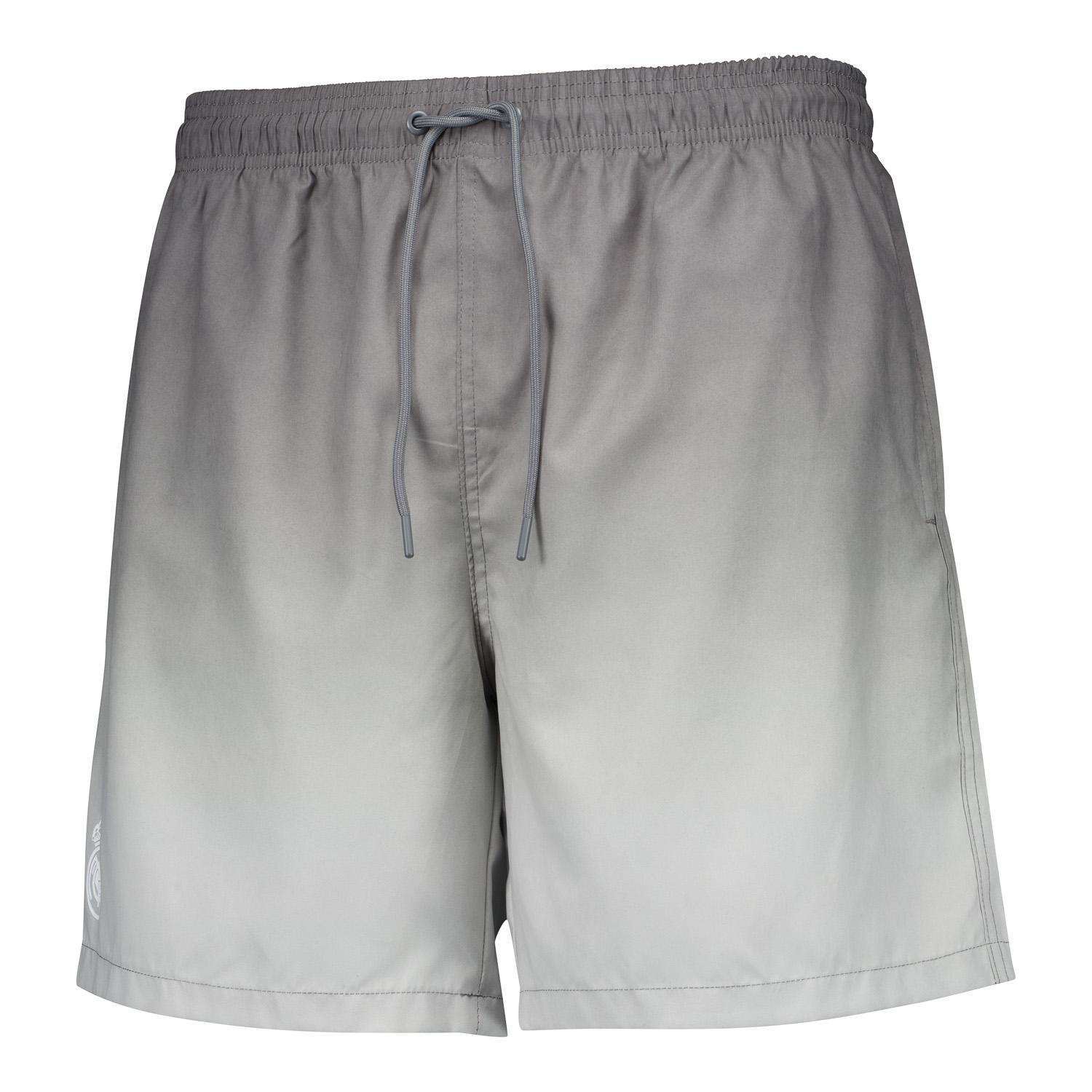 Mens Real Madrid Degrade Grey Swimshorts