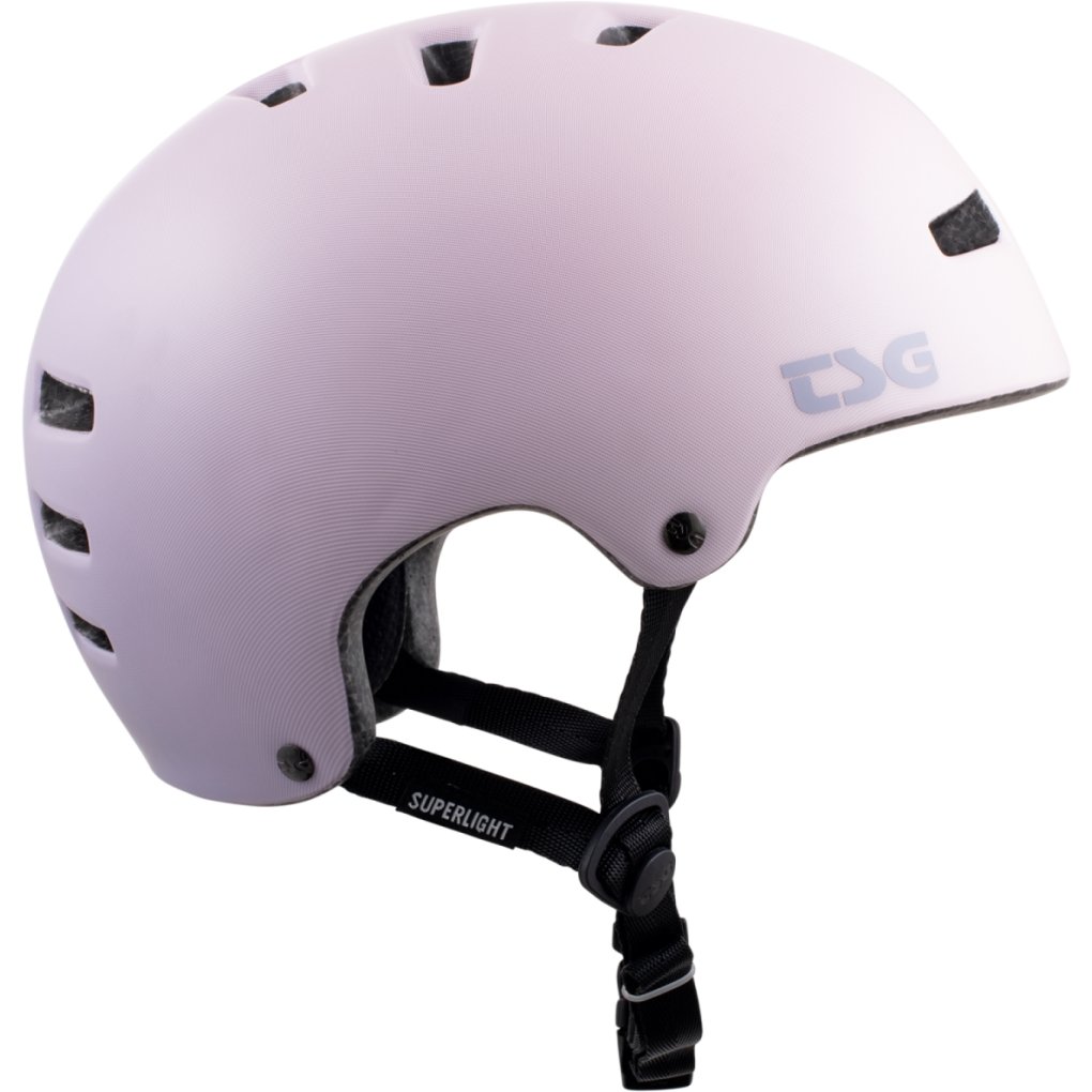 TSG Superlight Graphic Design Helmet - pale violet fade