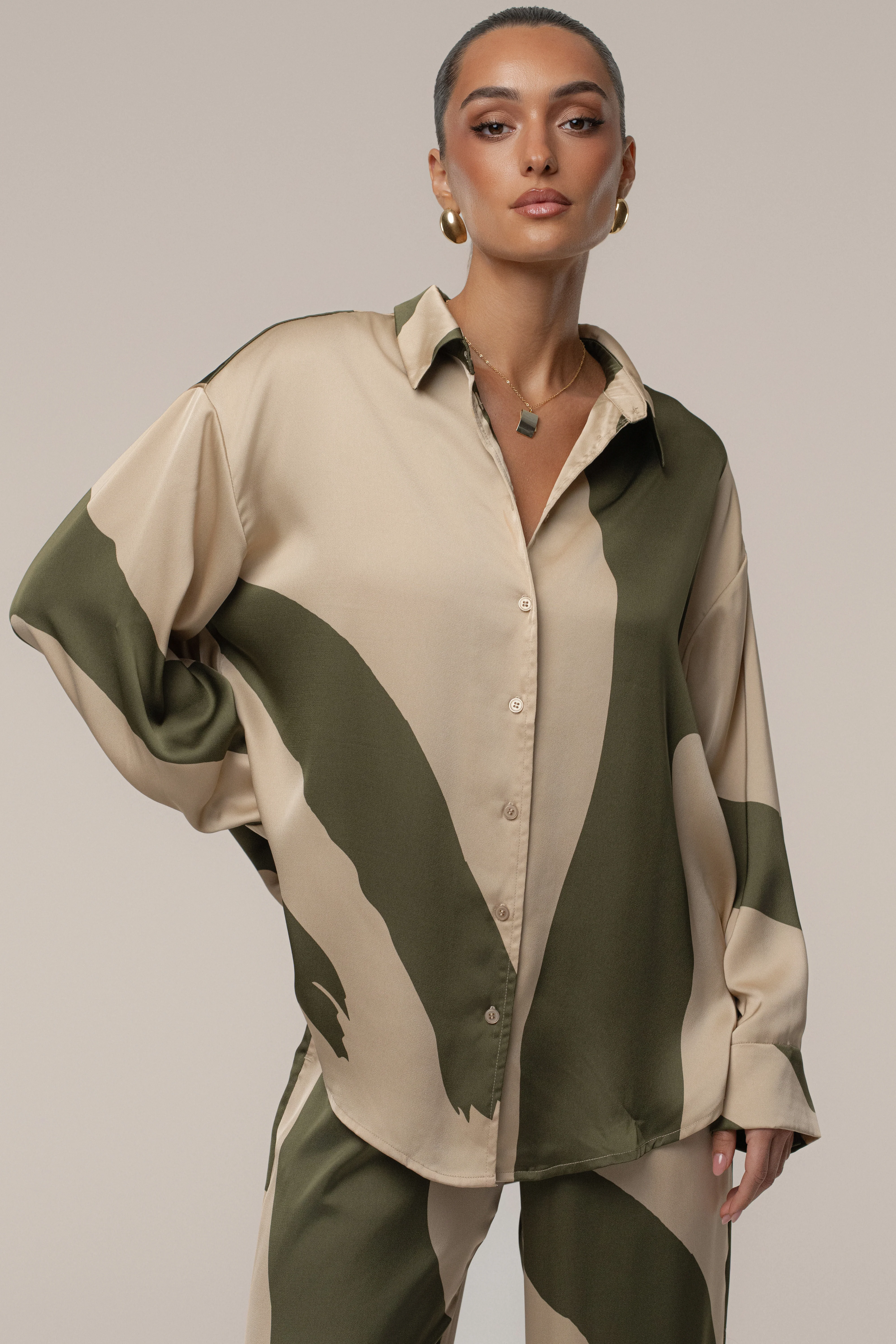 Multi Ella Safari Blouse