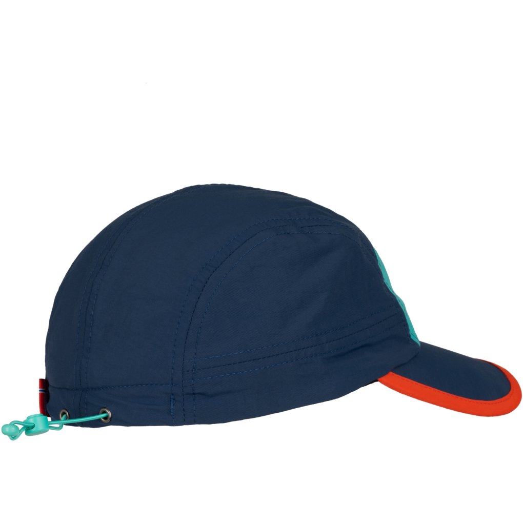 Trollkids Troll Cap Kids - Mystic Blue/Blue Coral/Fire Red