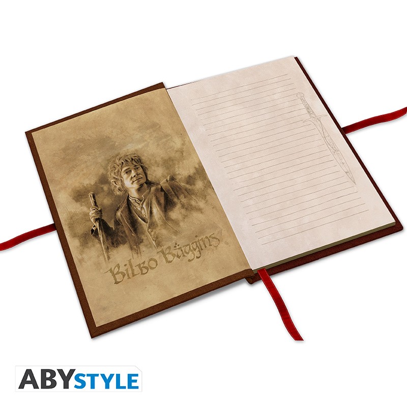 THE HOBBIT Premium A5 Notebook Bilbo Baggins