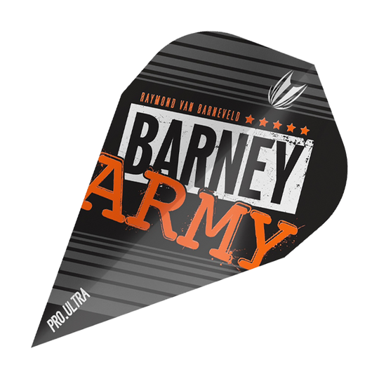 Target ProUltra Barney Army Black Vapor Flights