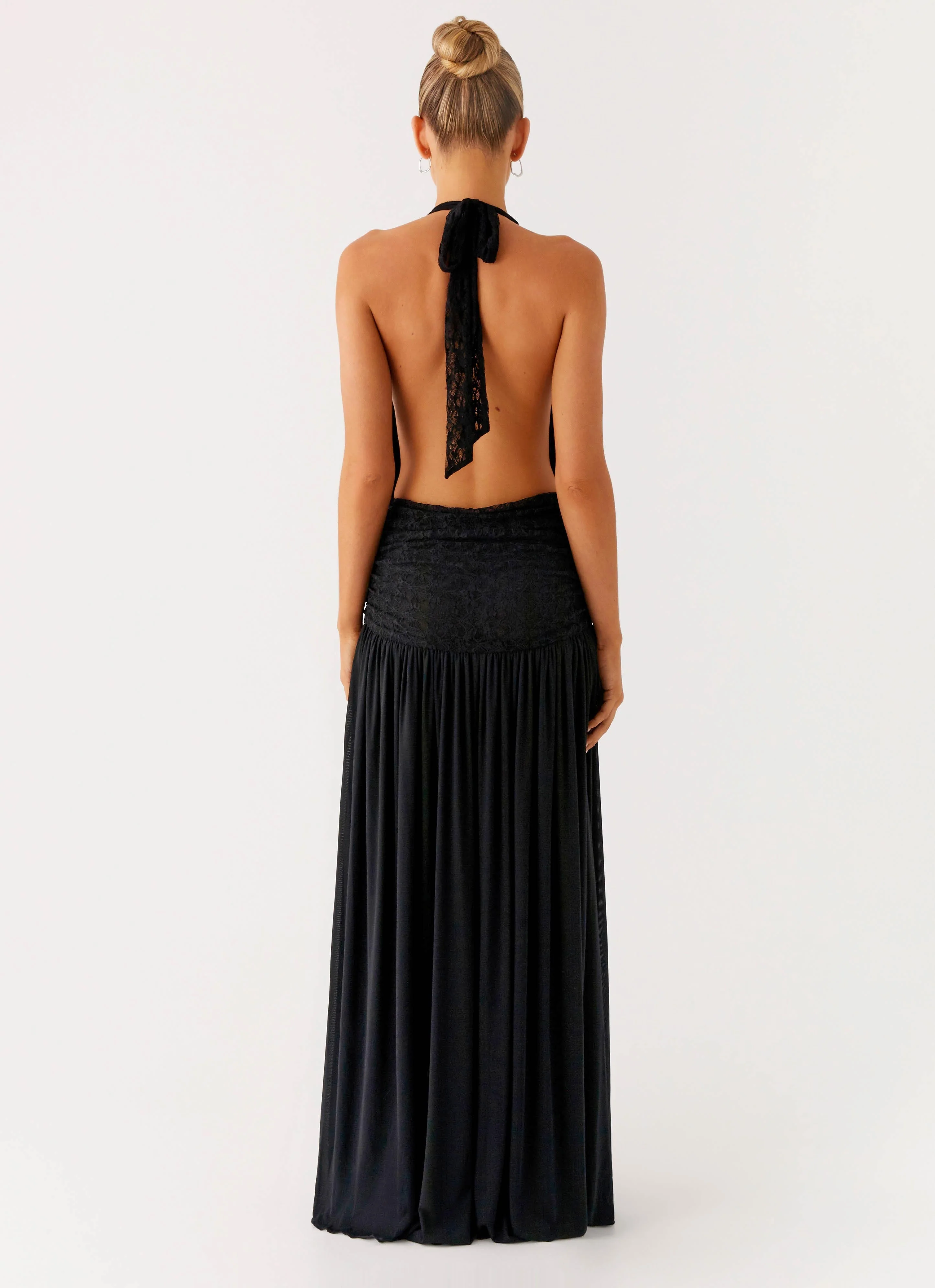 Full Attention Maxi Dress - Black