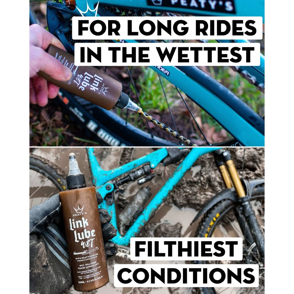 Peaty's LinkLube Wet Chain Oil - 120ml