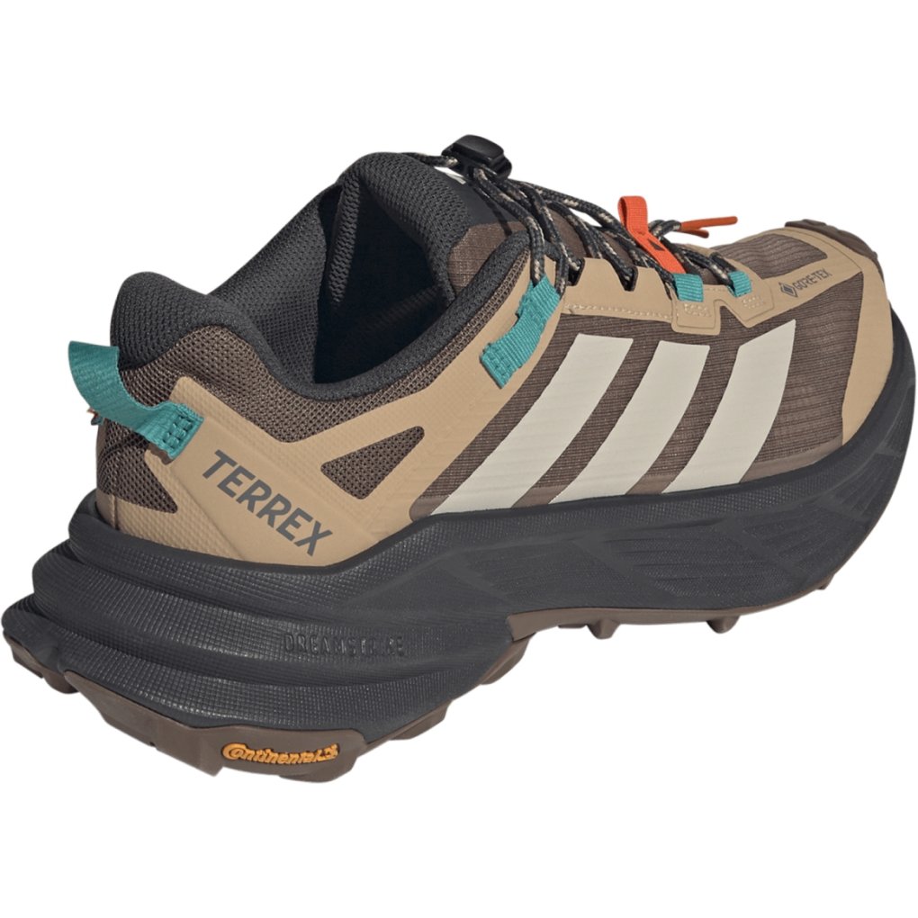 adidas TERREX Free Hiker SL Low GORE-TEX Shoes Men - earth strata/wonder alumina/pure teal KJ4429