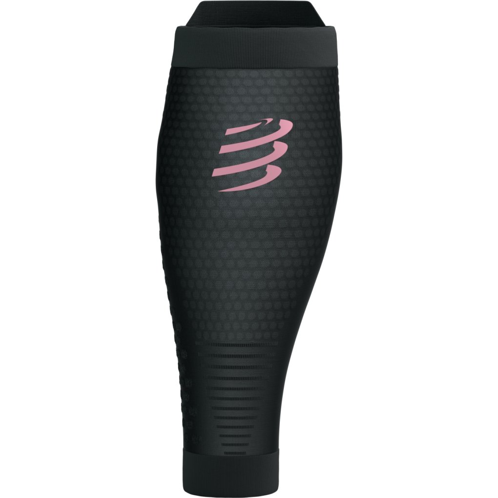 Compressport R2 3.0 Compression Calf Sleeves - Eat My Dust! - dark gull gray