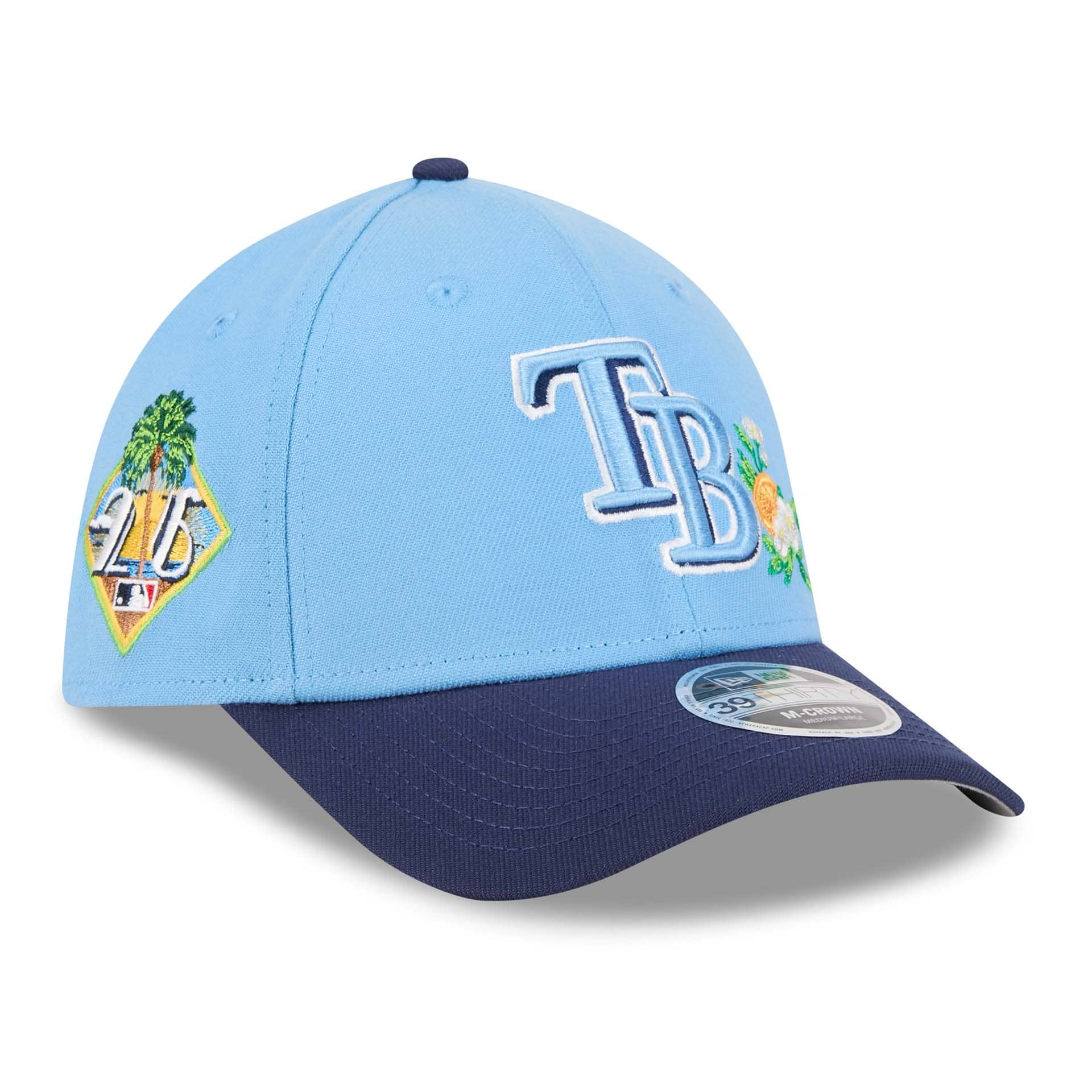Tampa Bay Rays 2026 MLB Spring Training 39THIRTY M-Crown Flex Cap Blue