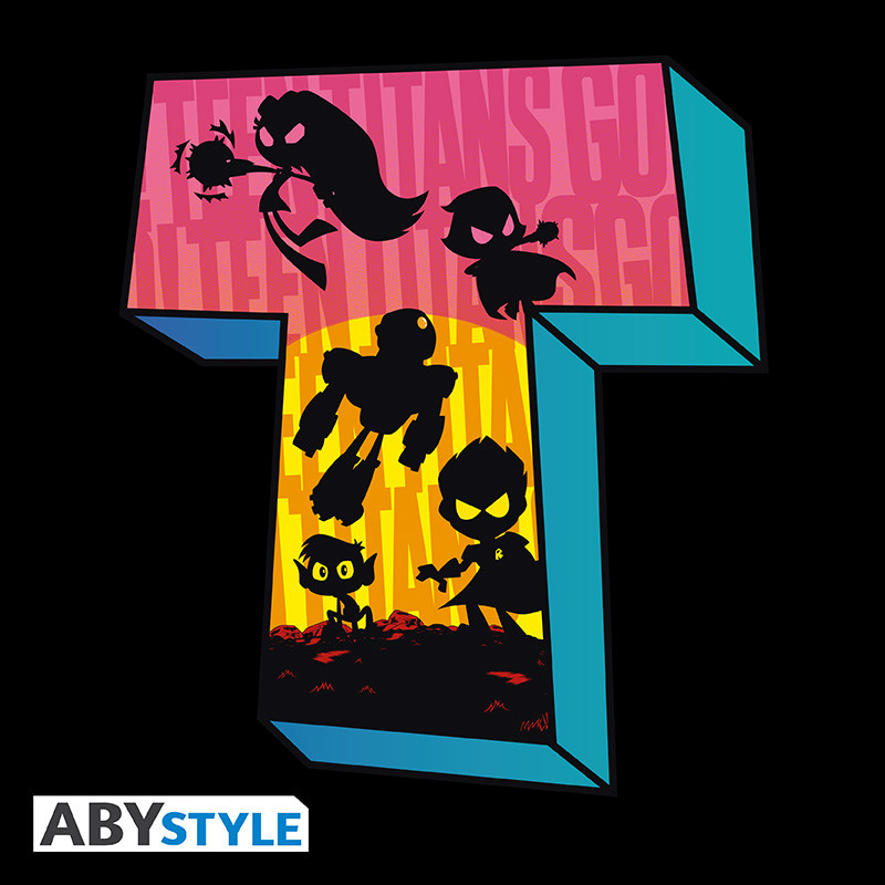 TEEN TITANS GO! T-shirt Titans Tower Silhouettes