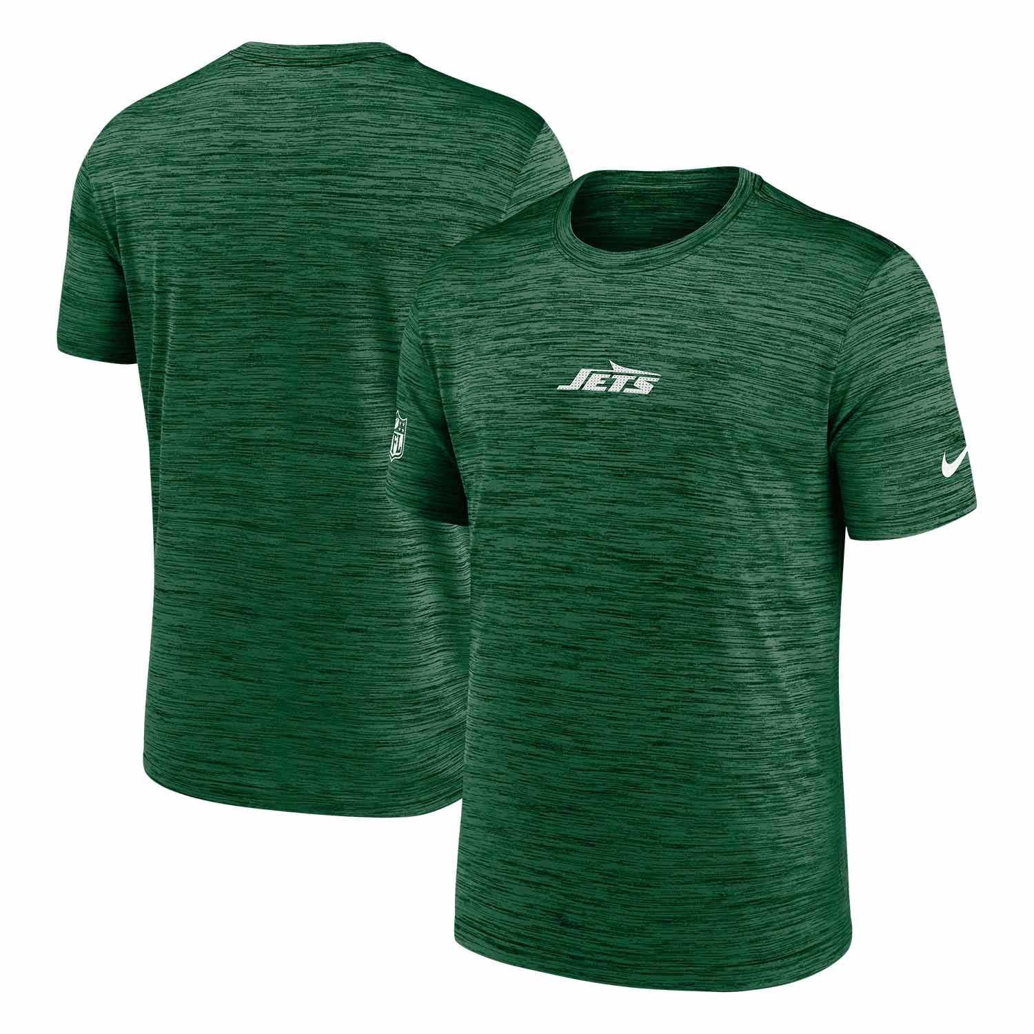 New York Jets 2025 NFL Sideline Nike Velocity Performance T-Shirt Green
