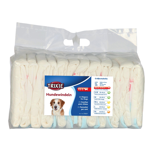 Trixie Nappies for Female Dogs - S / M