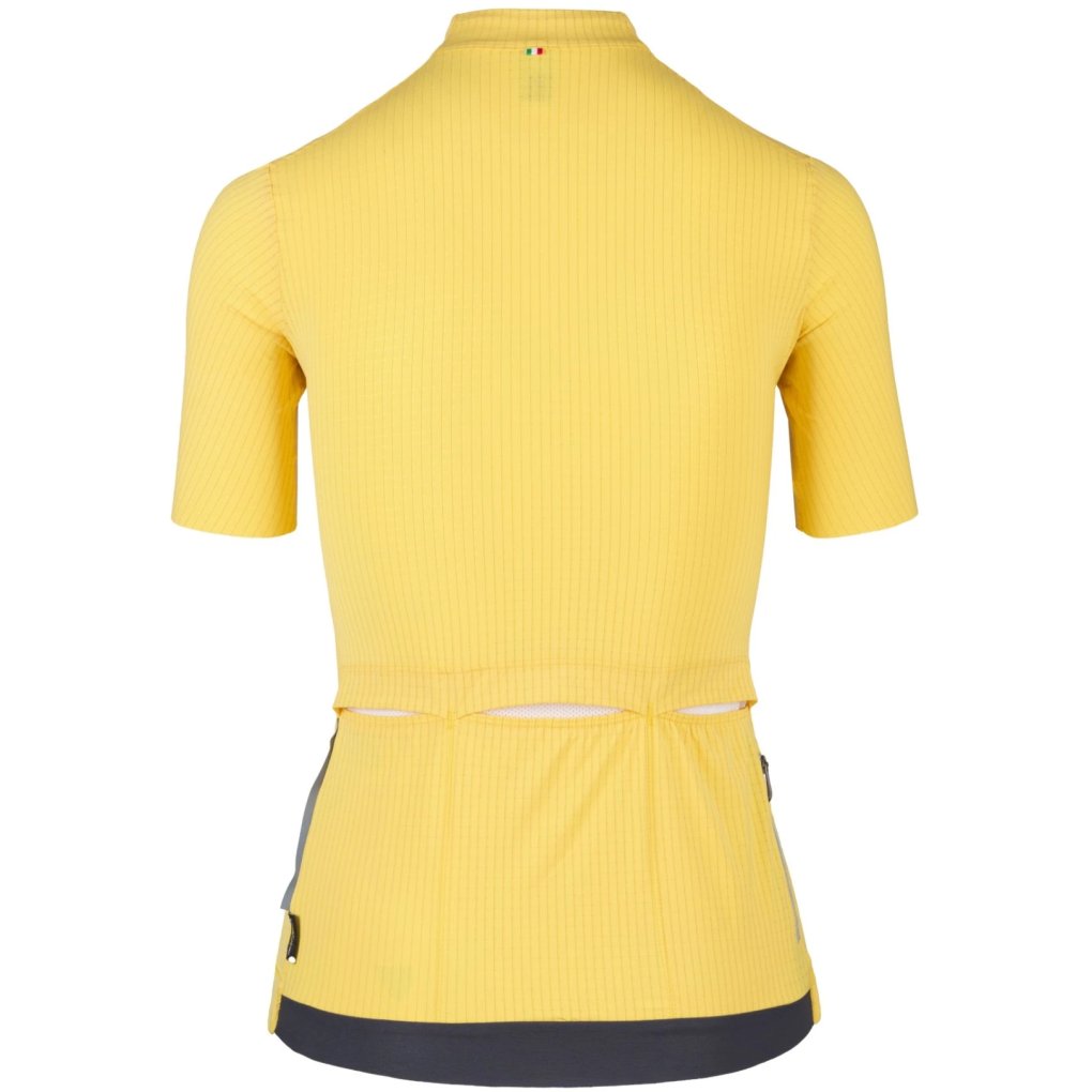 Q36.5 Dottore Pro Short Sleeve Jersey Women - naples yellow