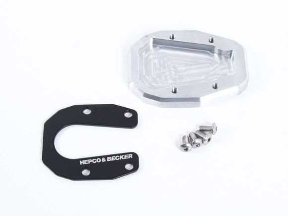 Hepco & Becker side stand extension - black/silverHONDA 1100 CRF 1100 L AFRICA TWIN ADVENTURE SPORTS ABS - 2020 - 2025Ref: Hbe04626A / 42119522 00 91