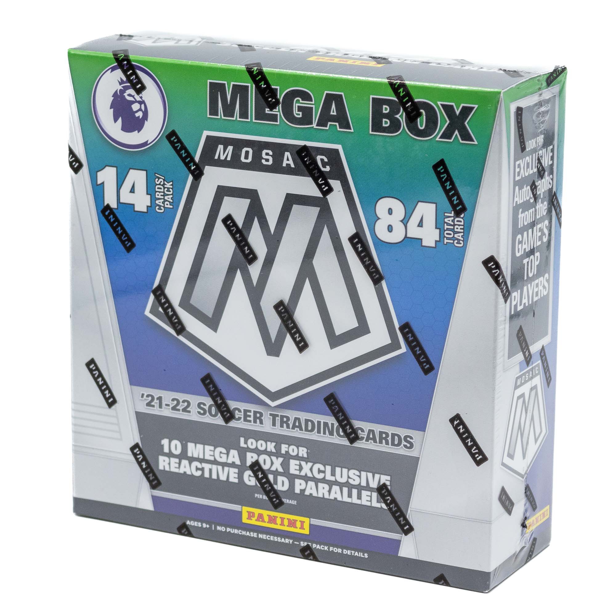 2021/22 Panini Mosaic Premier League EPL Soccer Mega Box