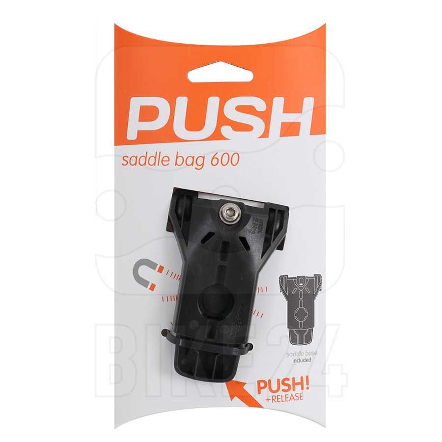 Fidlock Push 600 Saddle Bag - 0.6L - black