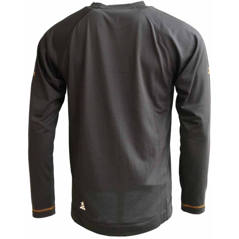 Zimtstern PureFlowz Eco Long Sleeve Shirt Men - Pirate Black - M10371