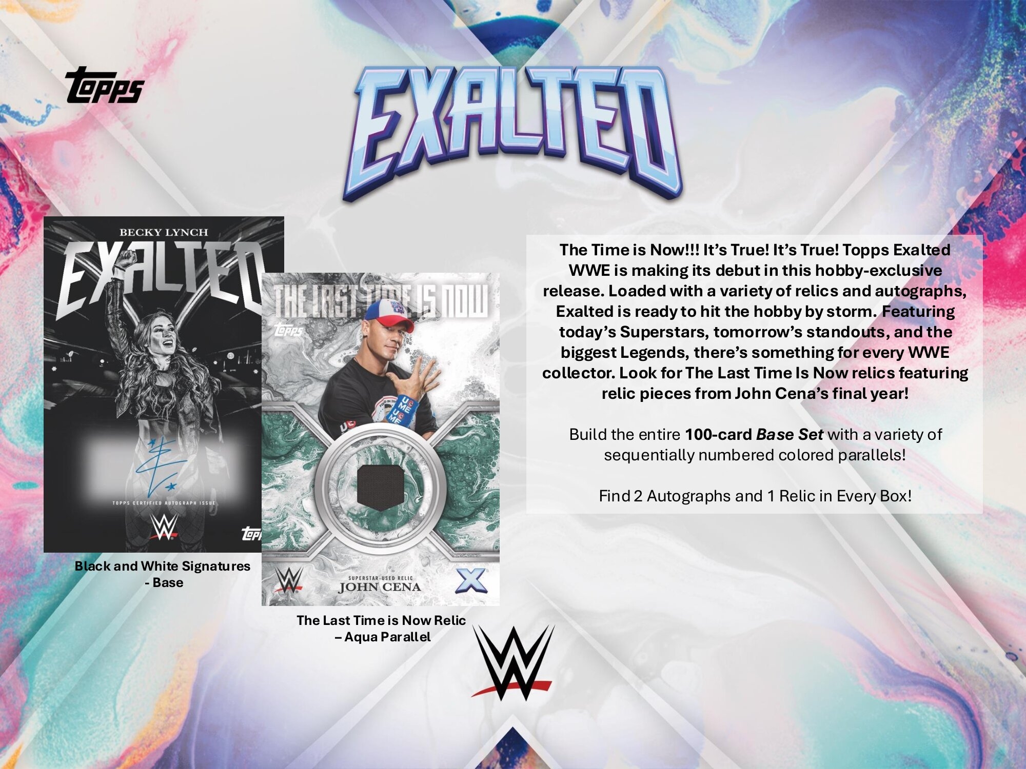 2025 Topps Exalted WWE Hobby Box