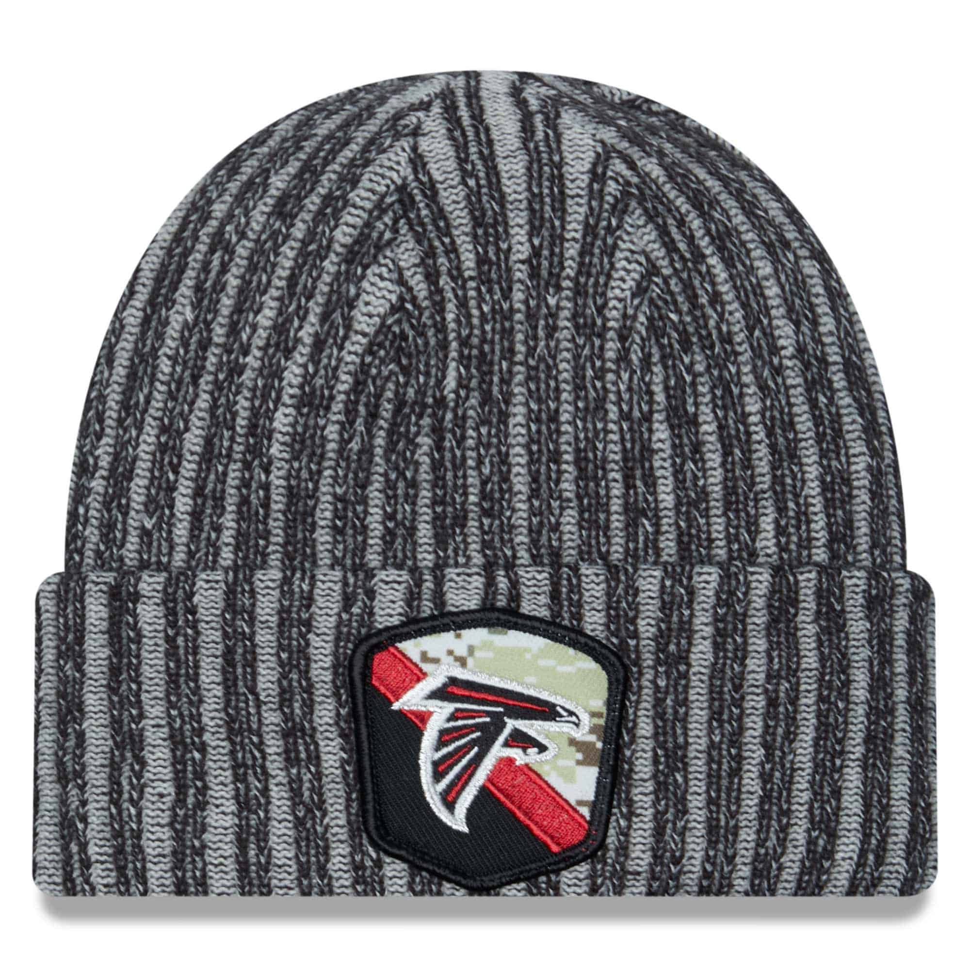 Atlanta Falcons 2023 NFL Salute to Service New Era Knit Hat