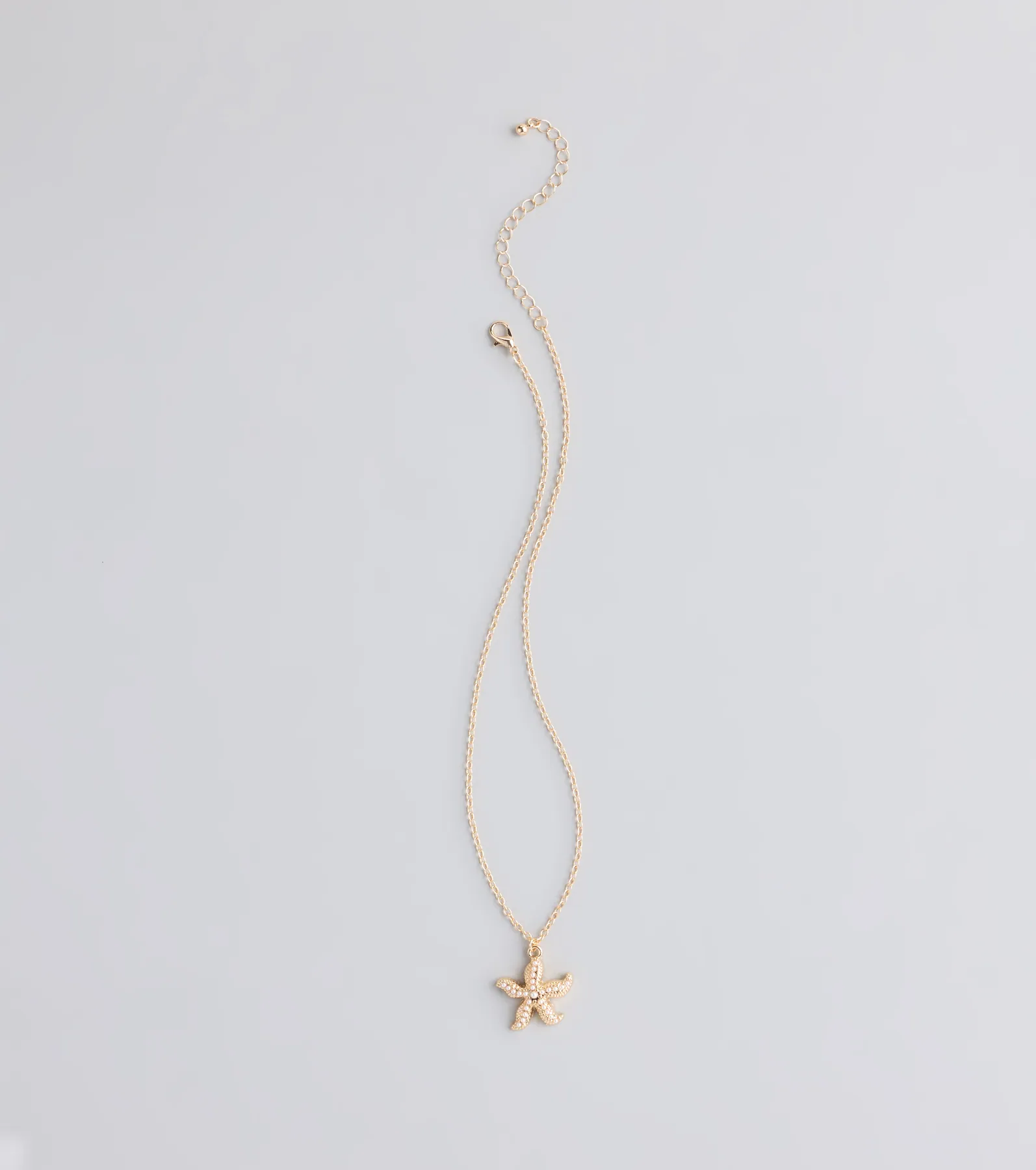 Coastal Chic Starfish Charm Necklace