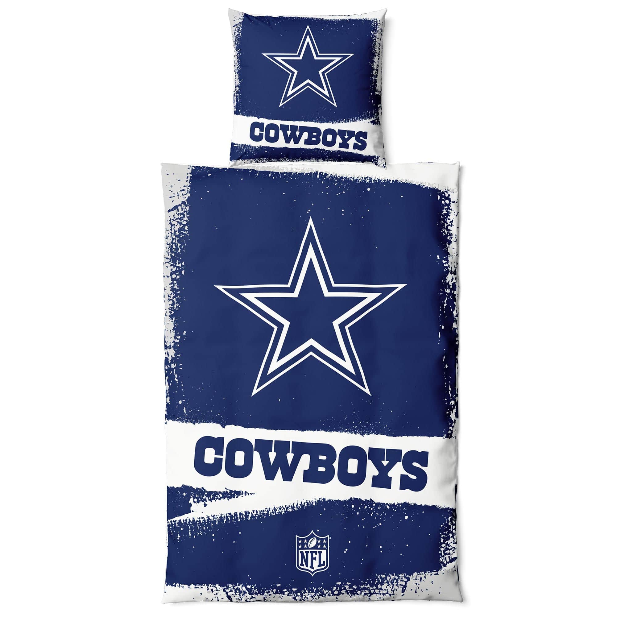 Dallas Cowboys Raw NFL Bedding Set