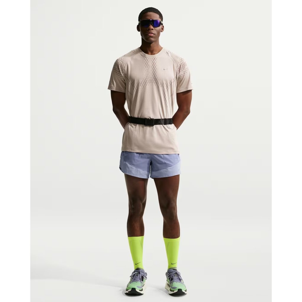 Nike Stride Dri-FIT ADV Short-sleeved running top Men - cream II/mink brown IF2088-236