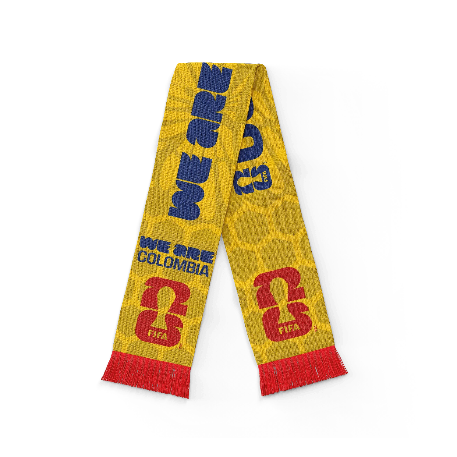 2026 Soccer Fan Collection 'We Are' Colombia Scarf
