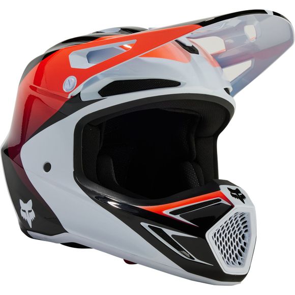 Casque cross Fox V3 - SOLID - ENFANT - BlancRef : FX4129