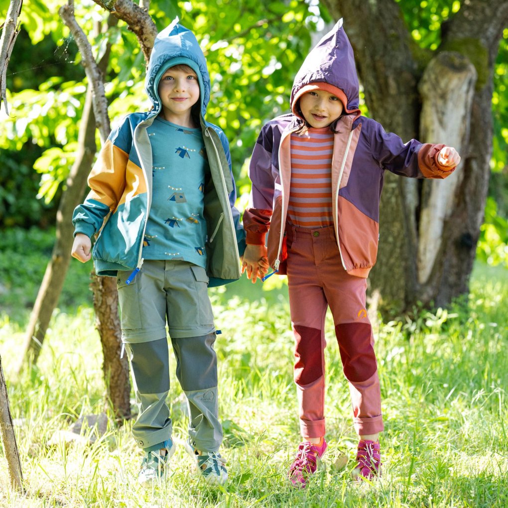 Finkid ORAVA ZIP Pants Kids - denim