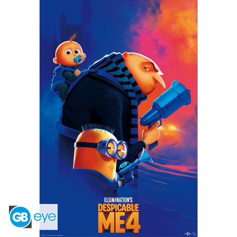 MINIONS Poster Despicable Me 4 (91.5x61cm)