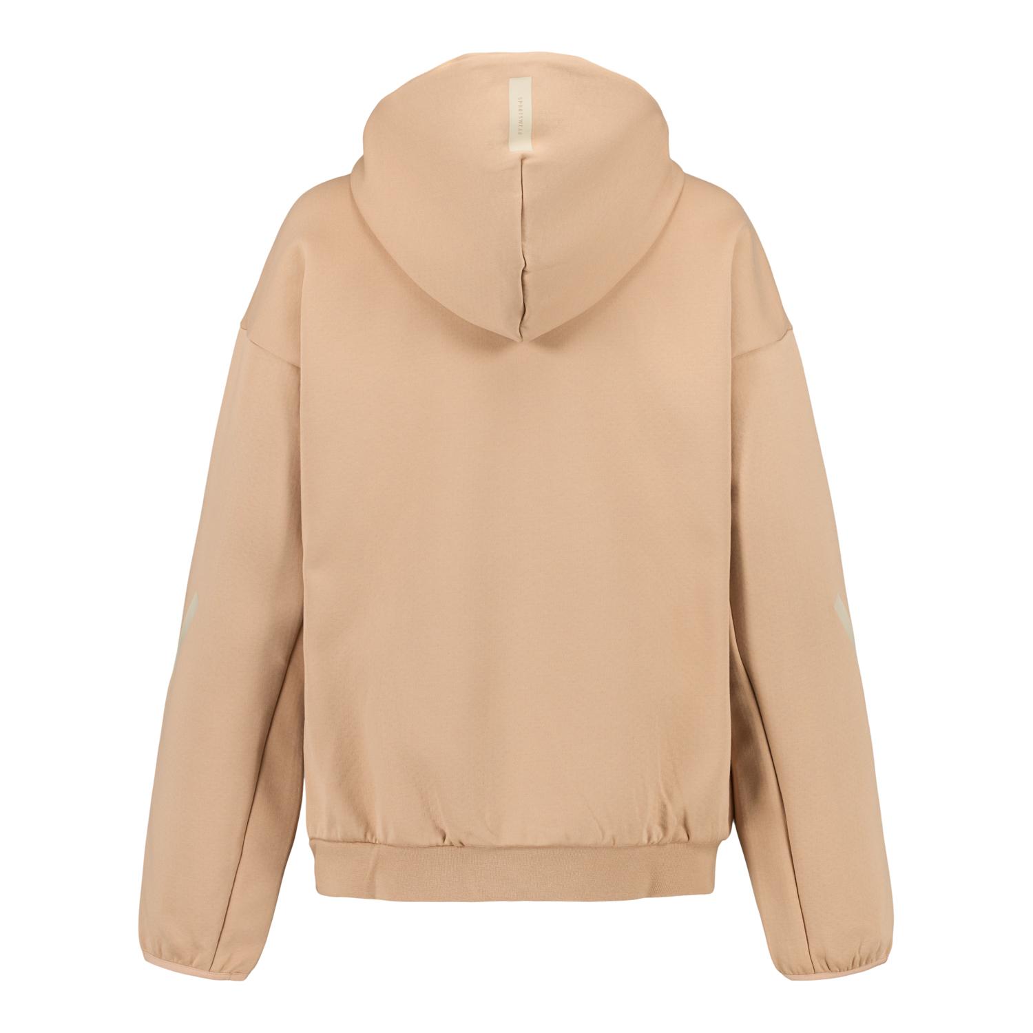 Kids Adidas Real Urban Full Zip Hoodie Beige