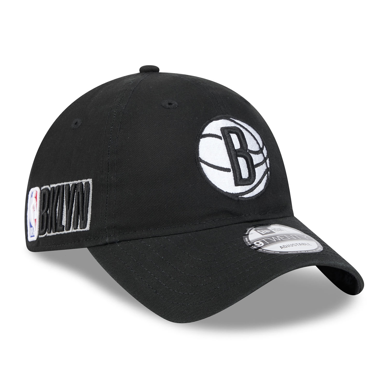 Brooklyn Nets 2024 NBA Tip-Off New Era 9TWENTY Adjustable Cap Black