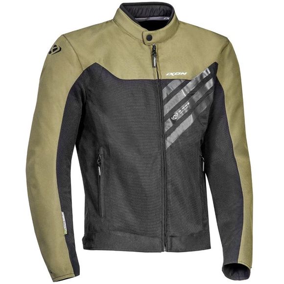 Ixon ORION Motorcycle Jacket - Black / GreenRef: IX1278-C50565