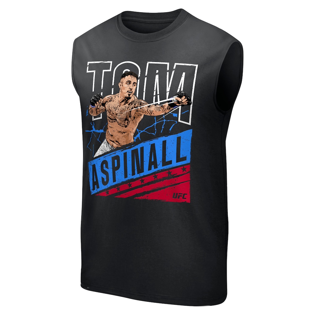 UFC Tom Aspinall Punch Tank - Black - Mens