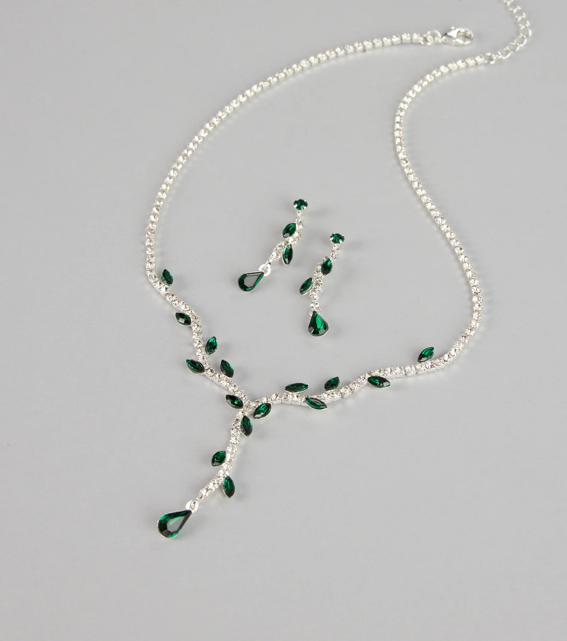 Enchanted Forest Marquise Jewelry Set