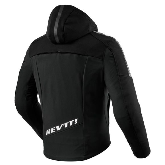 Motorcycle jacket Rev it proxy H2O - Black / WhiteRef: RI1232