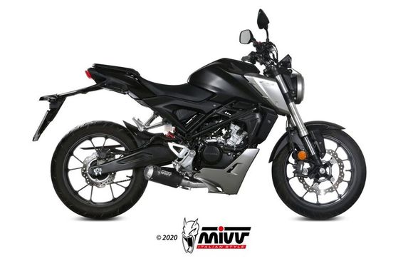 Full line Mivv MK3 - BlackHONDA 125 CB 125 R NEO SPORT CAFE ABS - 2018 - 2020Ref : MV00044A / 1101614