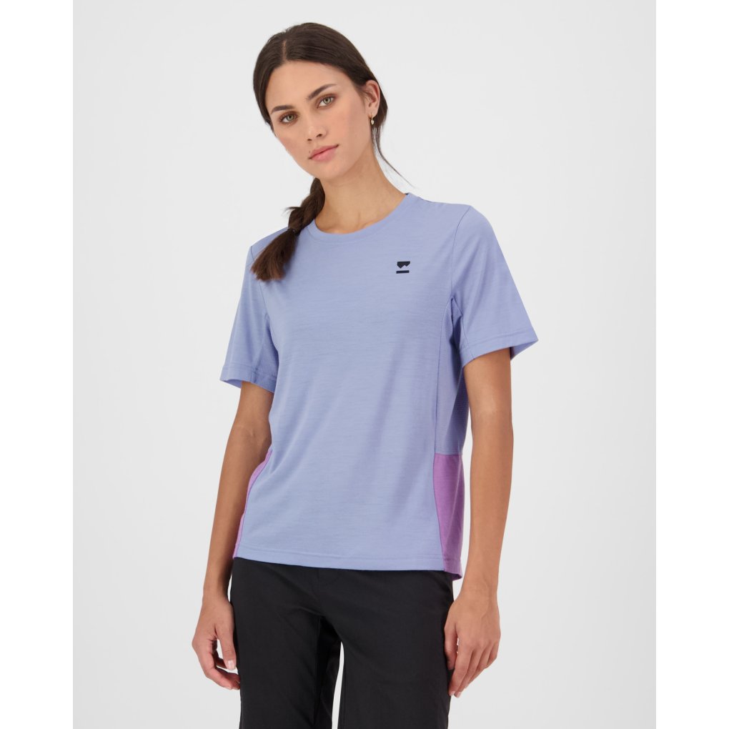 Mons Royale Tarn Merino T-Shirt Women - skyline / bloom