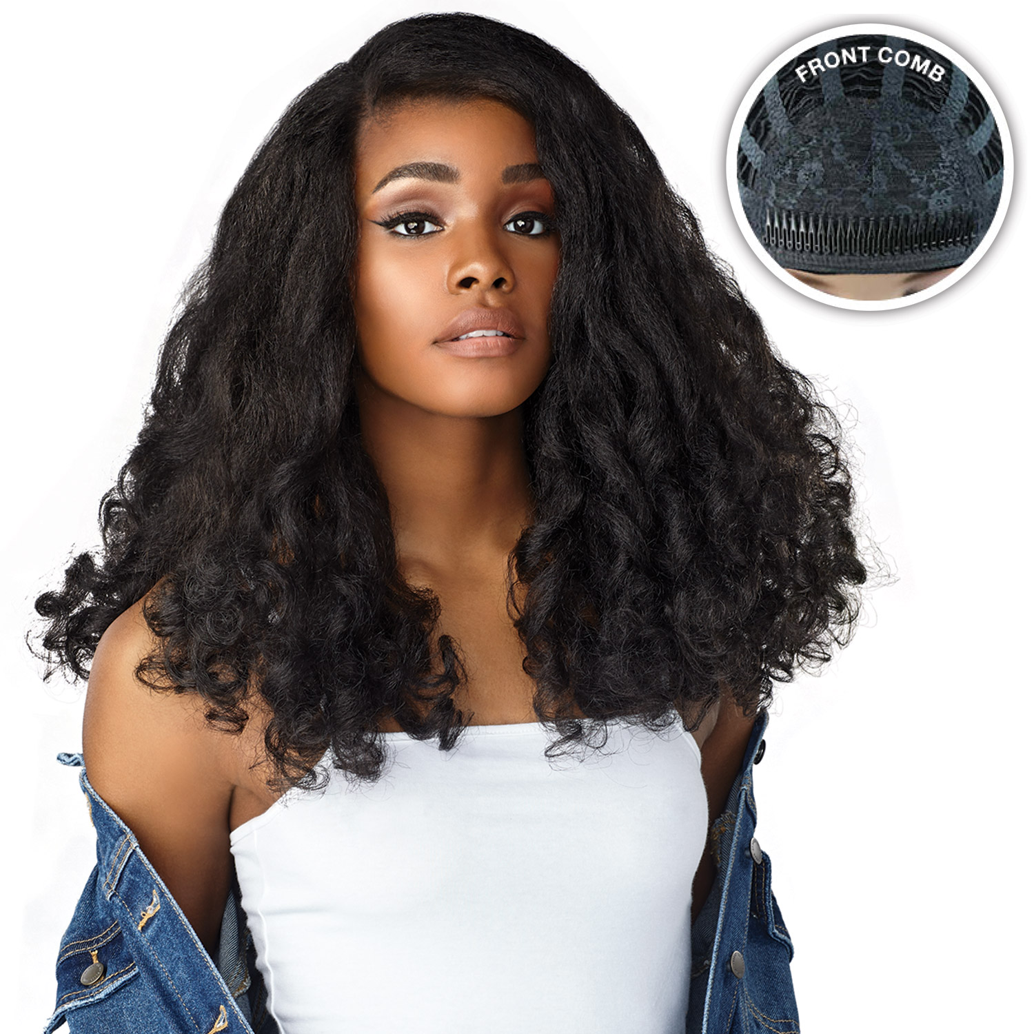 Sensationnel Half Wig Instant Weave Curls Kinks N Co Heart Breaker