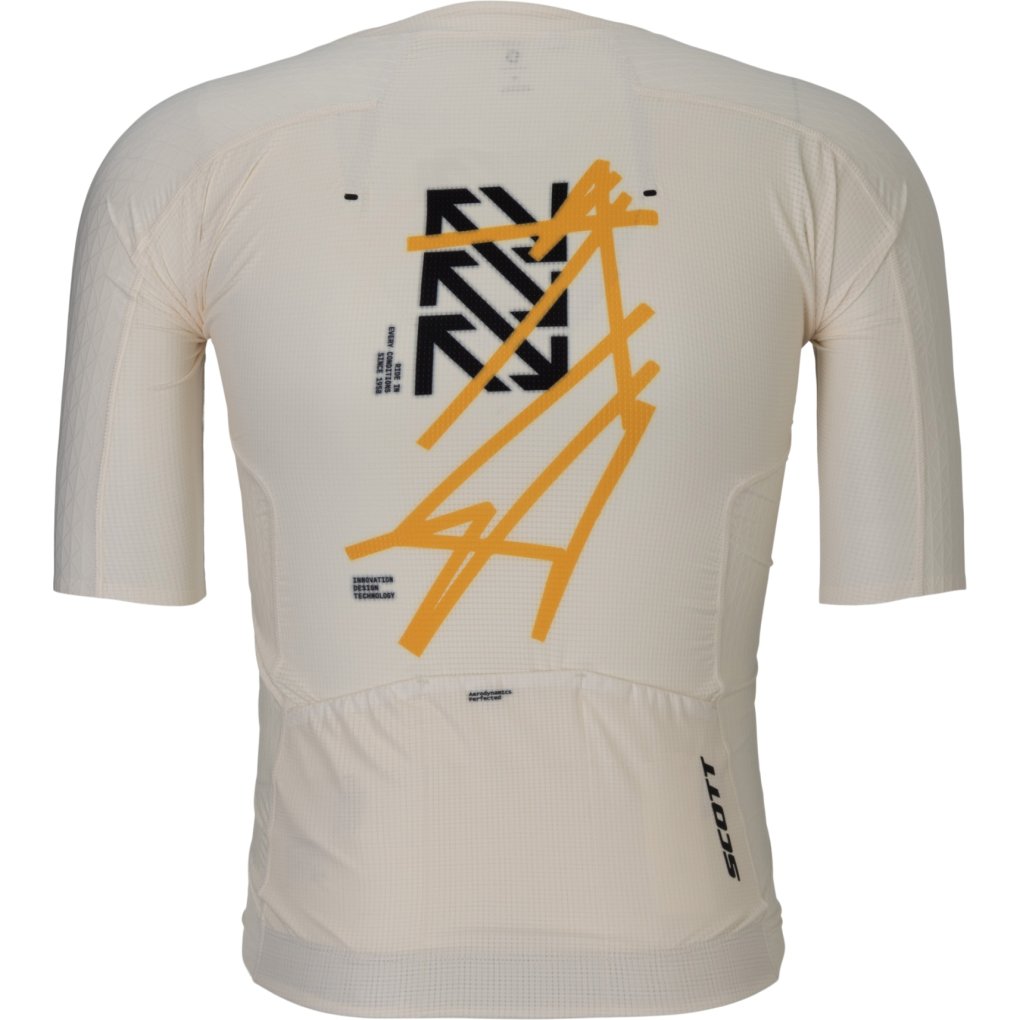 SCOTT Ultd Aero Short Sleeve Jersey Men - cotton white