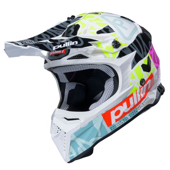 Casque cross Pull-in GRAPHIC + TRASH 2025 - MulticoloreRef : PUL0633