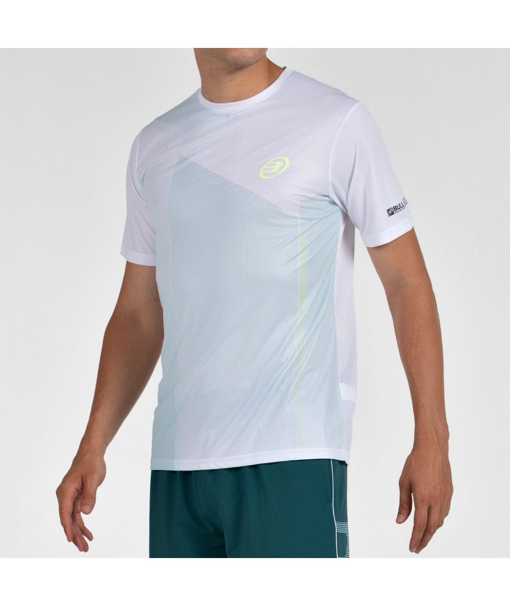 BULLPADEL LAGAR WHITE T-SHIRT